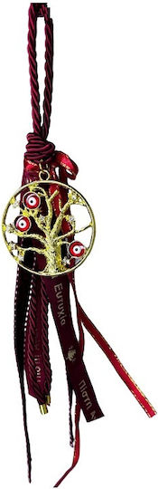 Huaxin Suspendata Amulet Βrad mic Roșu 1buc