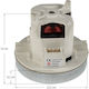 Vacuum Cleaner Motor Compatible with Miele 1400 Watt S5000-5999