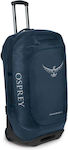 Osprey Large Travel Suitcase Fabric Venturi Blue with 4 Wheels