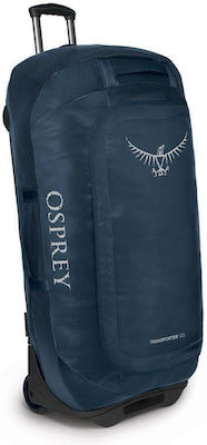 Osprey Μεγάλη Βαλίτσα Ταξιδιού Υφασμάτινη Venturi Blue με 4 Ρόδες