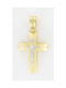 Triantos Gold Kreuz 18K Δίχρωμος