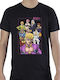 Abysse Jojo's Bizarre Adventure T-shirt Black Cotton