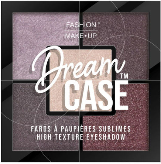 Fashion Make Up Παλέτα με Σκιές Ματιών σε Στερεή Μορφή No3 Dream Purple