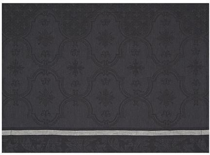 Le Jacquard Francais Armoiries Placemats Tesatura Negru 50x36cm 4buc