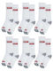 Levi's Kids' Socks White 6 Pairs