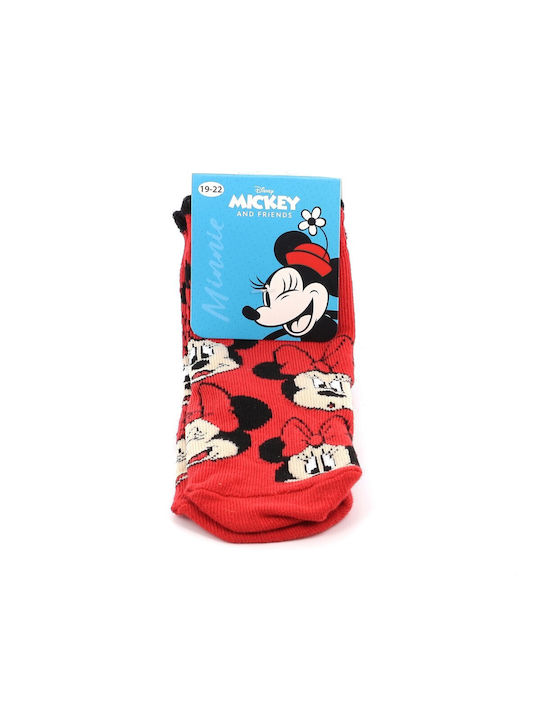 Disney Kids' Socks Red