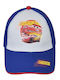 Disney Kids' Hat Jockey Fabric Cars Blue