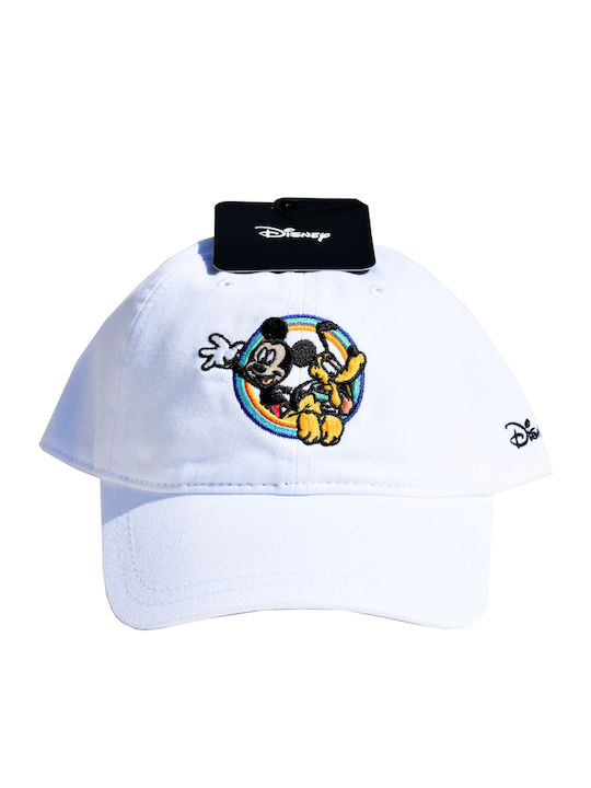 Disney Palarii copii Jockey Tesatura Alb
