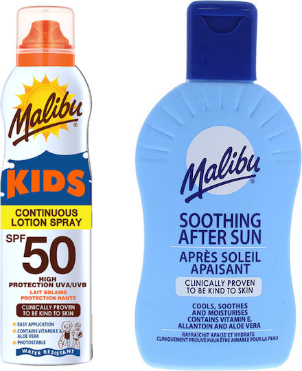 Malibu Set mit Sonnenschutz Spray & After Sun