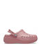 Crocs Baya Lined Women's Clogs with Fur Pink