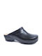 Comfort Way Shoes Women's Leather Anatomic Clogs Black