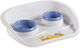 Stefanplast Plastic Bowl Food & Water for Dog & Cat with Base 2x