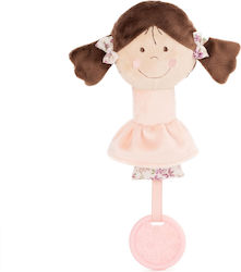 Amek Toys Κουδουνίστρα Carmen για Νεογέννητα Ροζ