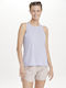 Women's Athletic Blouse Sleeveless Sweet Lavender