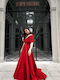 RichgirlBoudoir Duchess Maxi Dress Satin Red