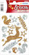 Herma Christmas with Design Τάρανδους , Αστεριού and Δέντρου