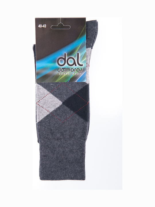 Dal Herren Socken Gray 1Pack