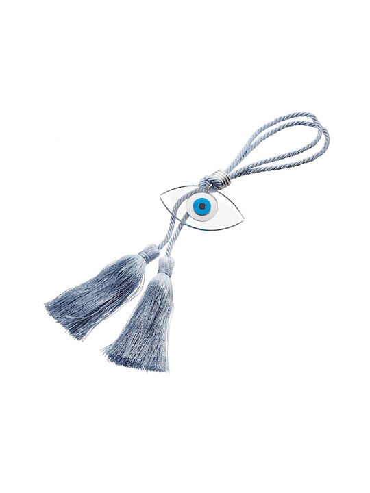 Georgiou Hanging Lucky Charm Burner Light Blue made of Plexiglass 35cm 1pcs
