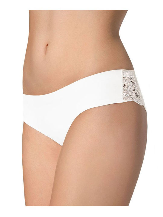 Julimex Baumwolle Damen Brasilien Nahtlos White