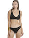 Bamboo Women's Slip with Lace Black