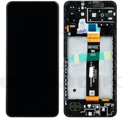 Samsung Οθόνη με Πλαίσιο για Galaxy A13 5G (Μαύρο)