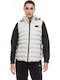 Women's Short Puffer Jacket for Winter Gray