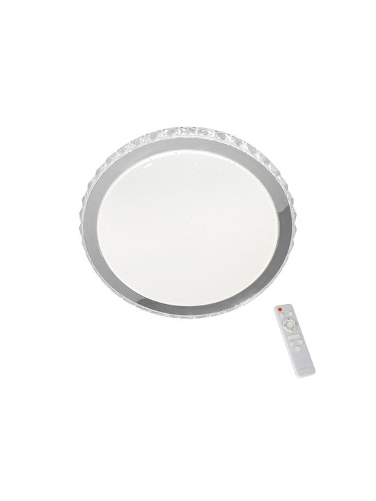 Eko Light Таванно осветление Бяла с Вграден LED и Дистанционно Управление