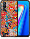 Smartfits Popart Omg Задна корица Многоцветен (Realme 7)