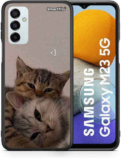 Smartfits Cats In Love Back Cover (Galaxy M23)