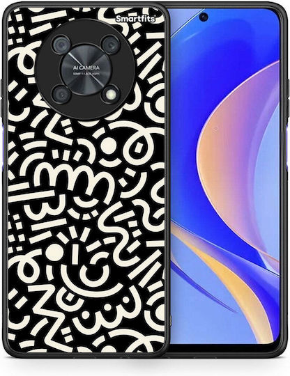Smartfits Doodle Art Back Cover (Huawei nova Y90)