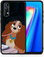 Smartfits Lady And Tramp 2 Umschlag Rückseite Beige (Realme 7)