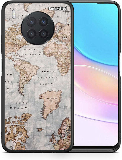 Smartfits World Map Back Cover (Huawei Nova 8i, Honor 50 Lite)