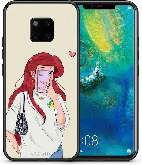 Smartfits Walking Mermaid Задна корица Бял (Huawei Mate 20 Pro) 8469457502547_46831879291219