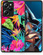 Smartfits Tropical Flowers Umschlag Rückseite Mehrfarbig (Poco X5 Pro) A00_SM1-XI-POCX5PR5G_TROPICALFLO