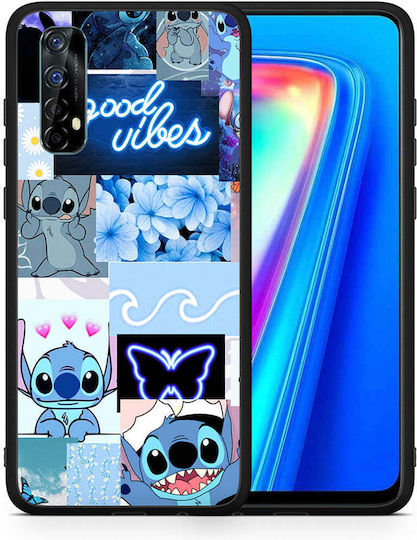 Smartfits Collage Good Vibes Back Cover Μπλε (Realme 7)