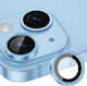 Lito S+ Camera Protection Tempered Glass Blue for the iPhone 15 / 15 Plus