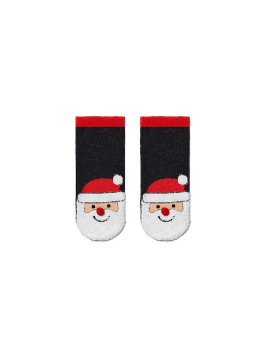 Diwari Christmas Socks Charcoal