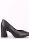 Piccadilly Black Medium Heels