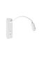 Eko Light Modern Lumină de Perete cu LED Integrat cu Port USB Alb