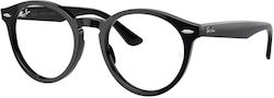 Ray Ban Ανδρικός Κοκκάλινος Σκελετός Γυαλιών Μαύρος RB7680V 2000