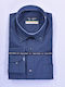 Cu mânecă lungă Cămașă Navy Blue