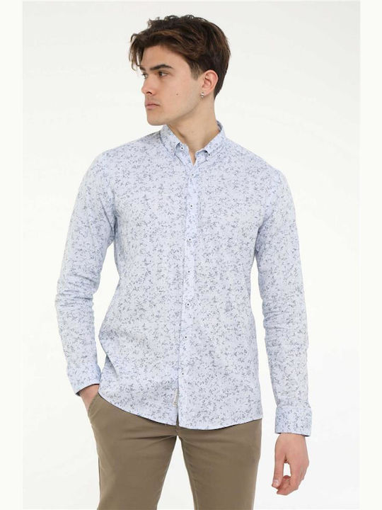 Ravanelli Men's Shirt Long Sleeve Silicon