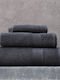 Rythmos Πετσέτα Προσώπου Illusion 50x90εκ. Anthracite Βάρους 480gr/m²