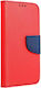 Techwave Wallet Leather Red (Realme 9i)
