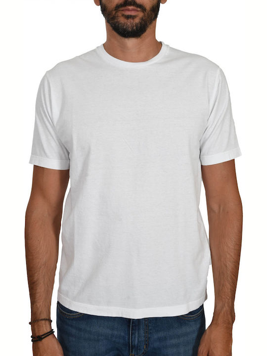 Paul & Shark T-shirt Bărbătesc cu Mânecă Scurtă White