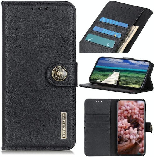 Neo Brieftasche Leder Schwarz (Motorola Edge 40)