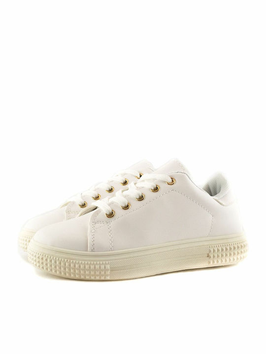 Love4shoes Παιδικά Sneakers Λευκά