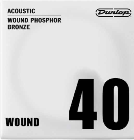 Dunlop Μονή Χορδή Ακουστικής Κιθάρας 40"