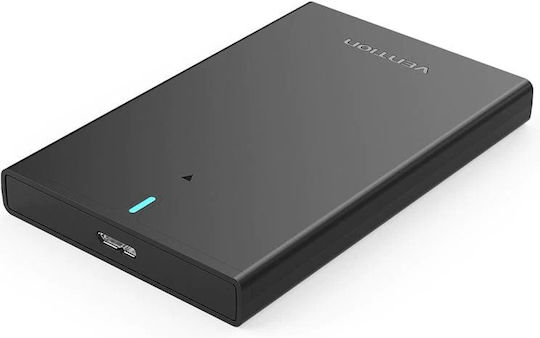 Vention Hard Drive Case 2.5" SATA III with connection USB 3.0 in Schwarz color