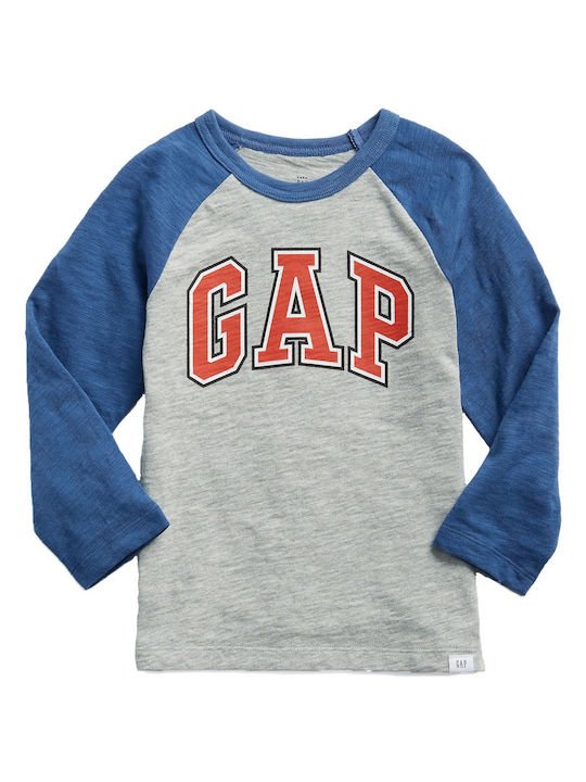 GAP Kids Blouse Long Sleeve Gray